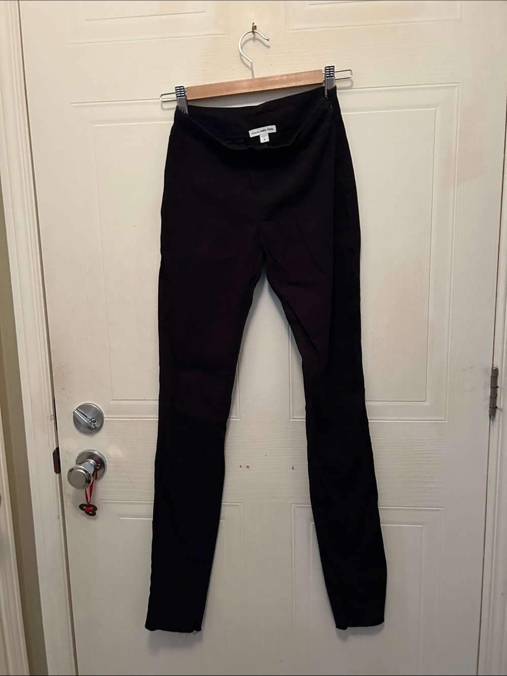James Perse Black Waistband Pants
